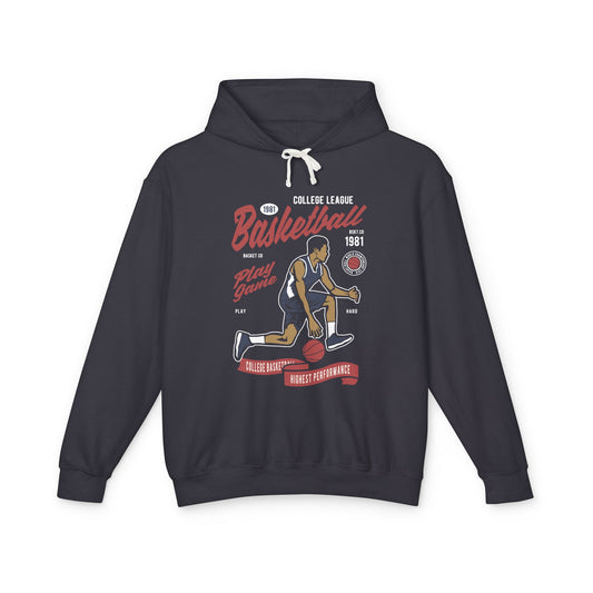 Basketball College League Lightweight Hooded Sweatshirt
