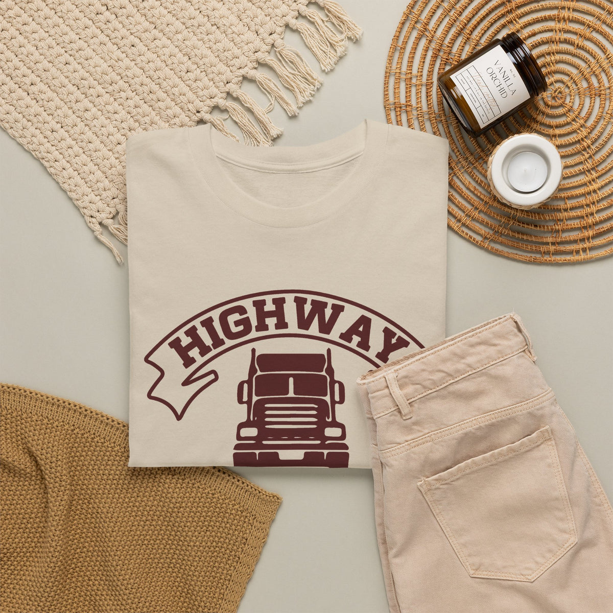 Highway Heavy Trucks T-Shirt
