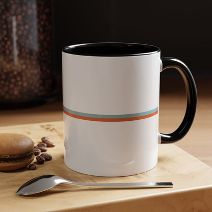 "Believe in Yourself" Accent 11oz Coffee Mug