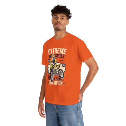 Extreme Motocross Retro Racing Champion T-Shirt