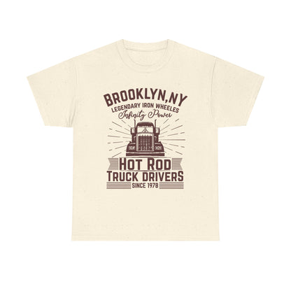 Brooklyn NY Hot Rod Truck Drivers T-Shirt