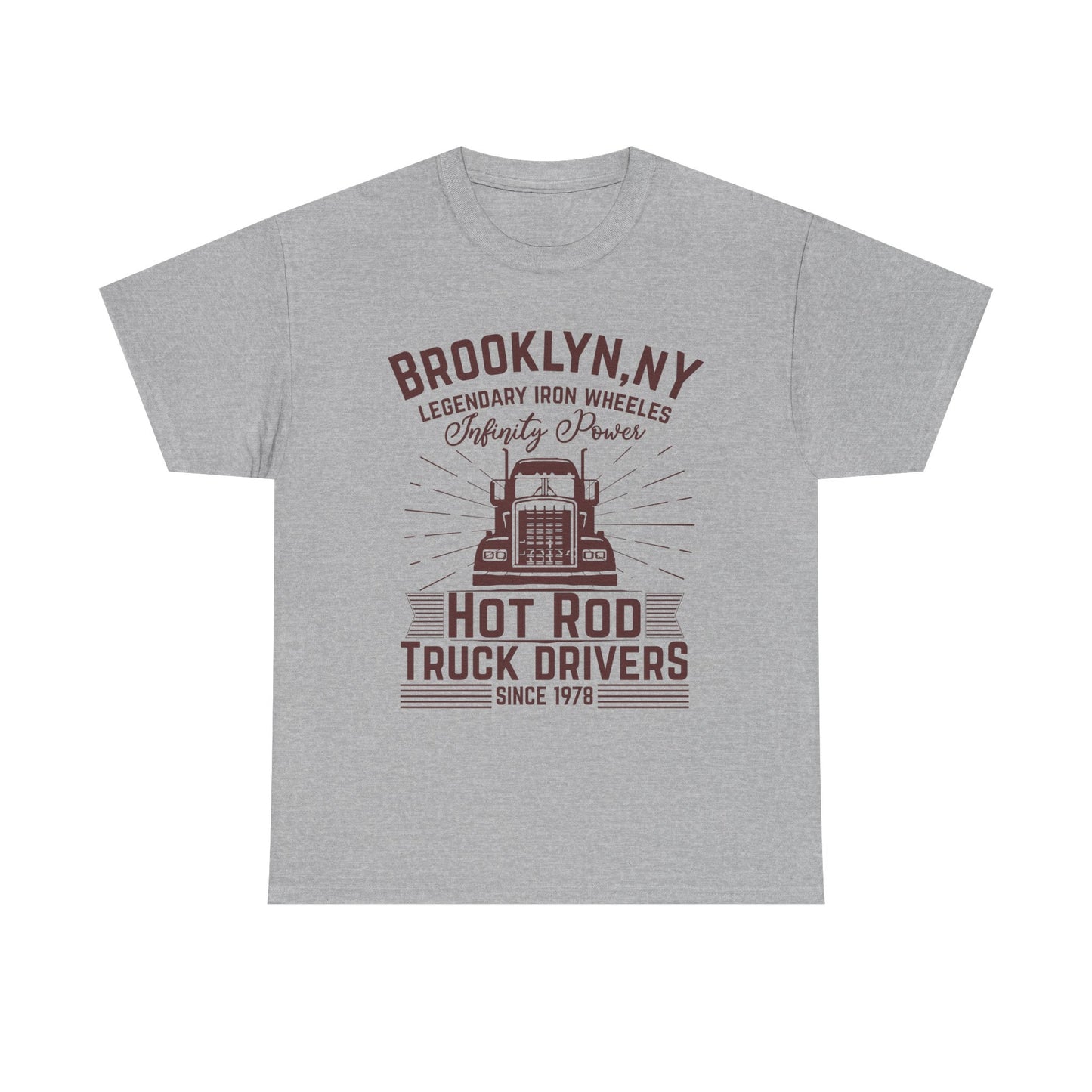 Brooklyn NY Hot Rod Truck Drivers T-Shirt