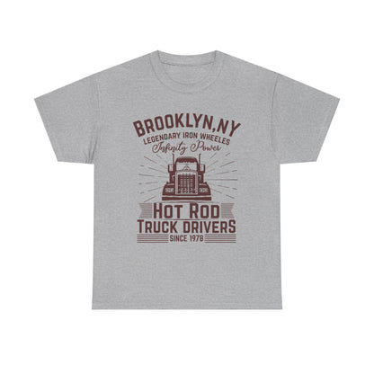 Brooklyn NY Hot Rod Truck Drivers T-Shirt