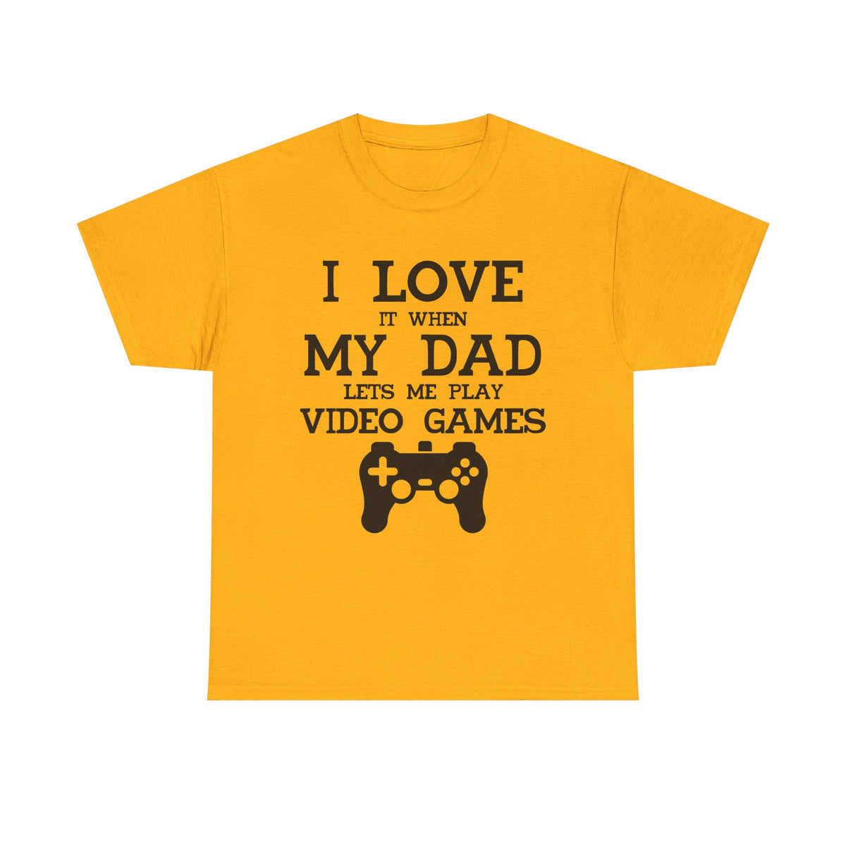 "I Love It When My Wife Lets Me Play Video Games" T-Shirt