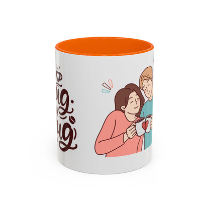 Cute Romantic Heart Design 11oz Mug