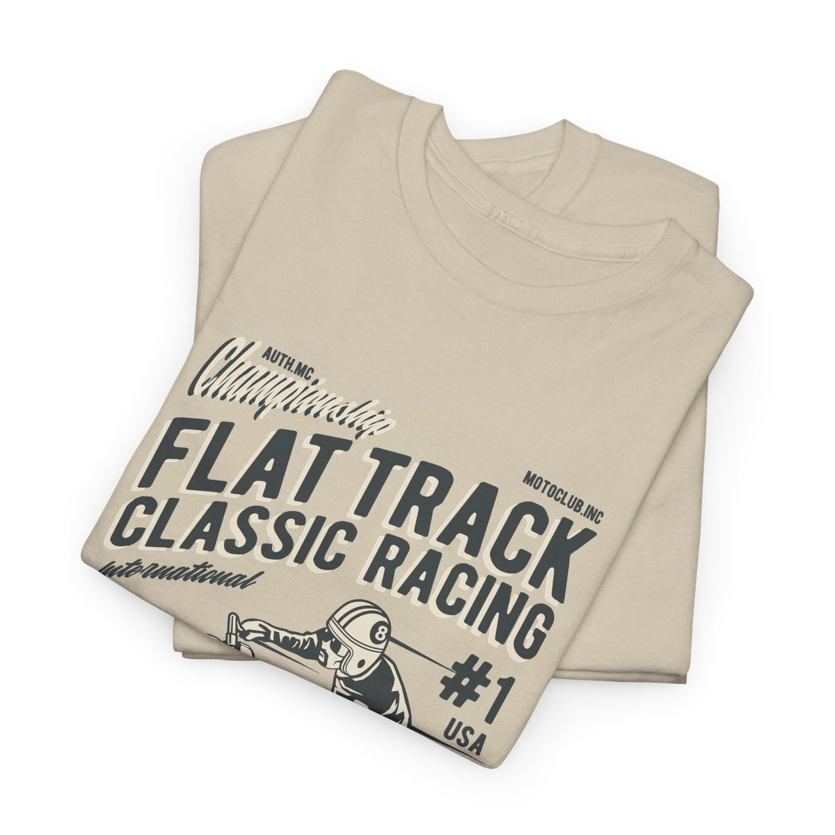 Flat Track Classic Racing T-Shirt