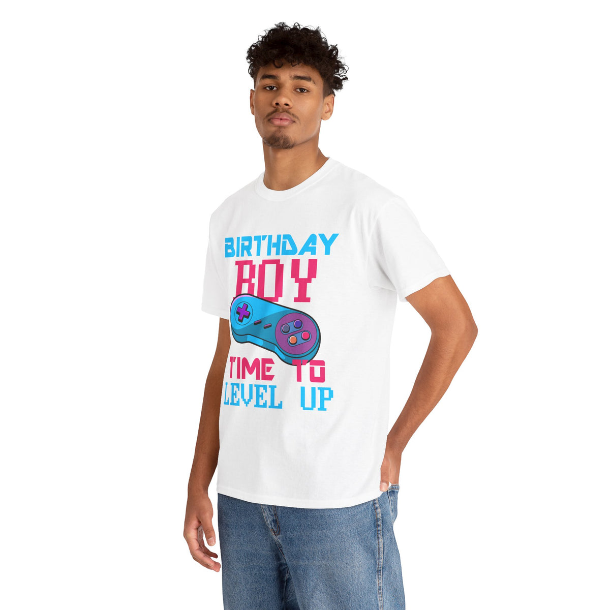 Birthday Boy 'Time To Level Up' T-Shirt