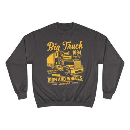 Big Truck 1994 Iron And Wheels Men's Champion Sweatshirt