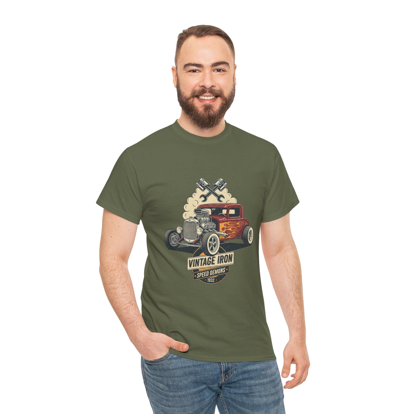 Vintage Iron Speed Demons Men's T-Shirt