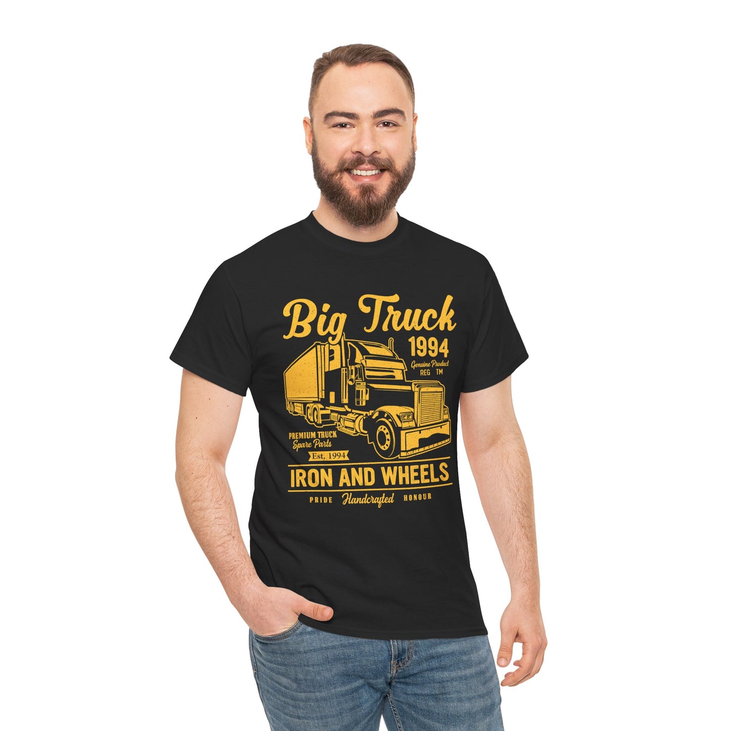 Big Truck 1994 Iron And Wheels Men's T-Shirt
