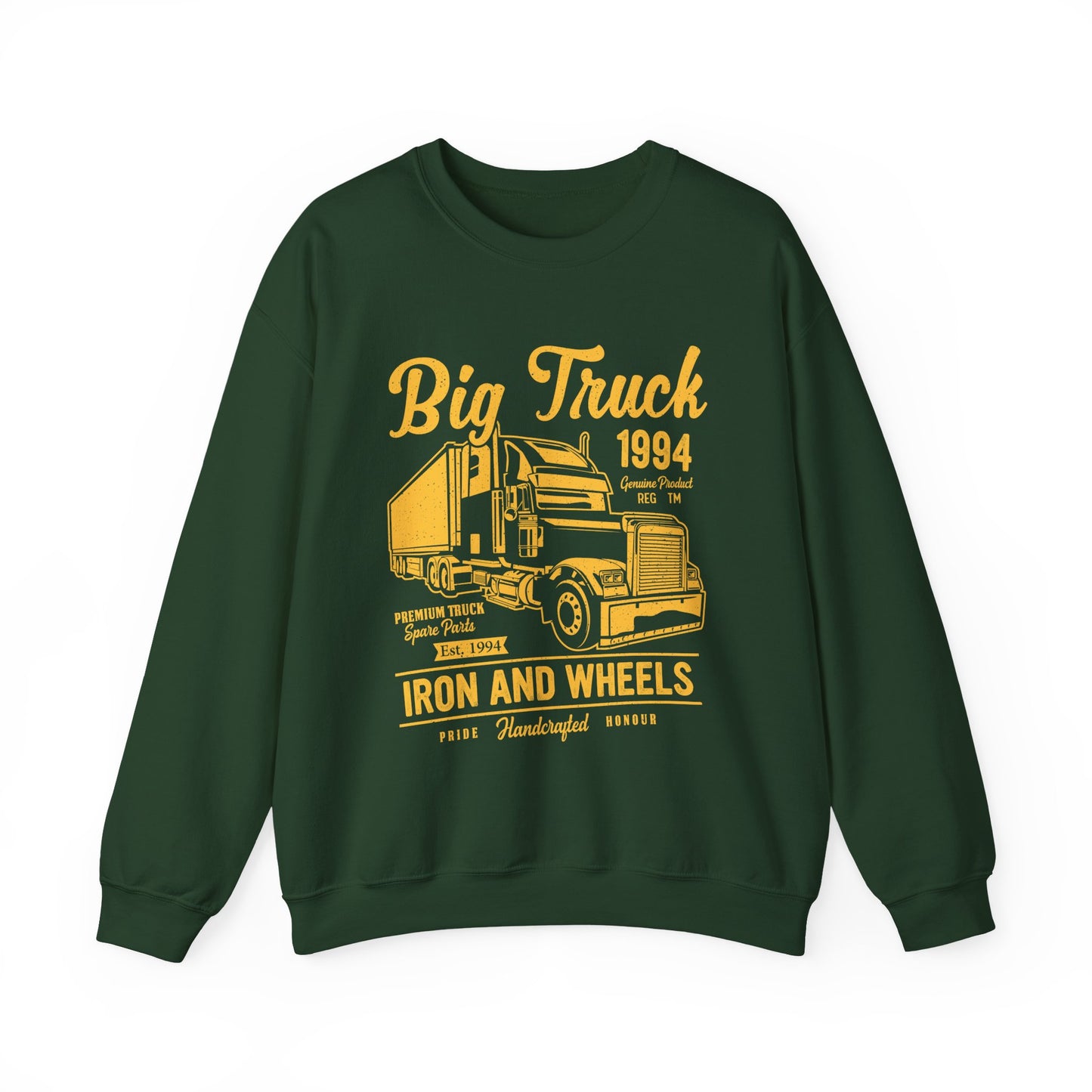 Big Truck 1994 Iron And Wheels Men's Sweatshirt