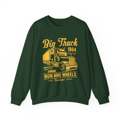 Big Truck 1994 Iron And Wheels Men's Sweatshirt