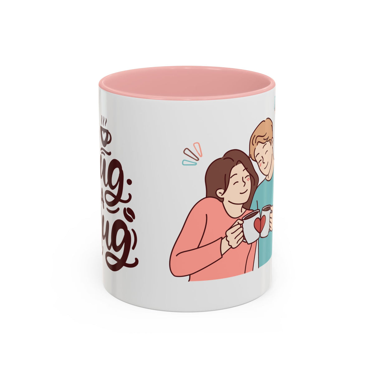 Cute Romantic Heart Design 11oz Mug