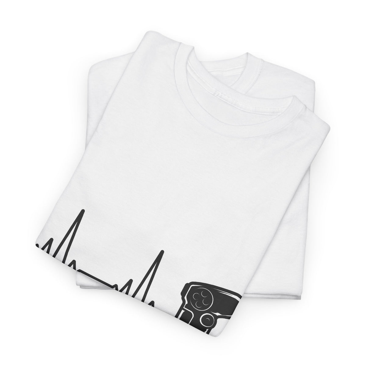 Video Game Controller ECG T‑Shirt