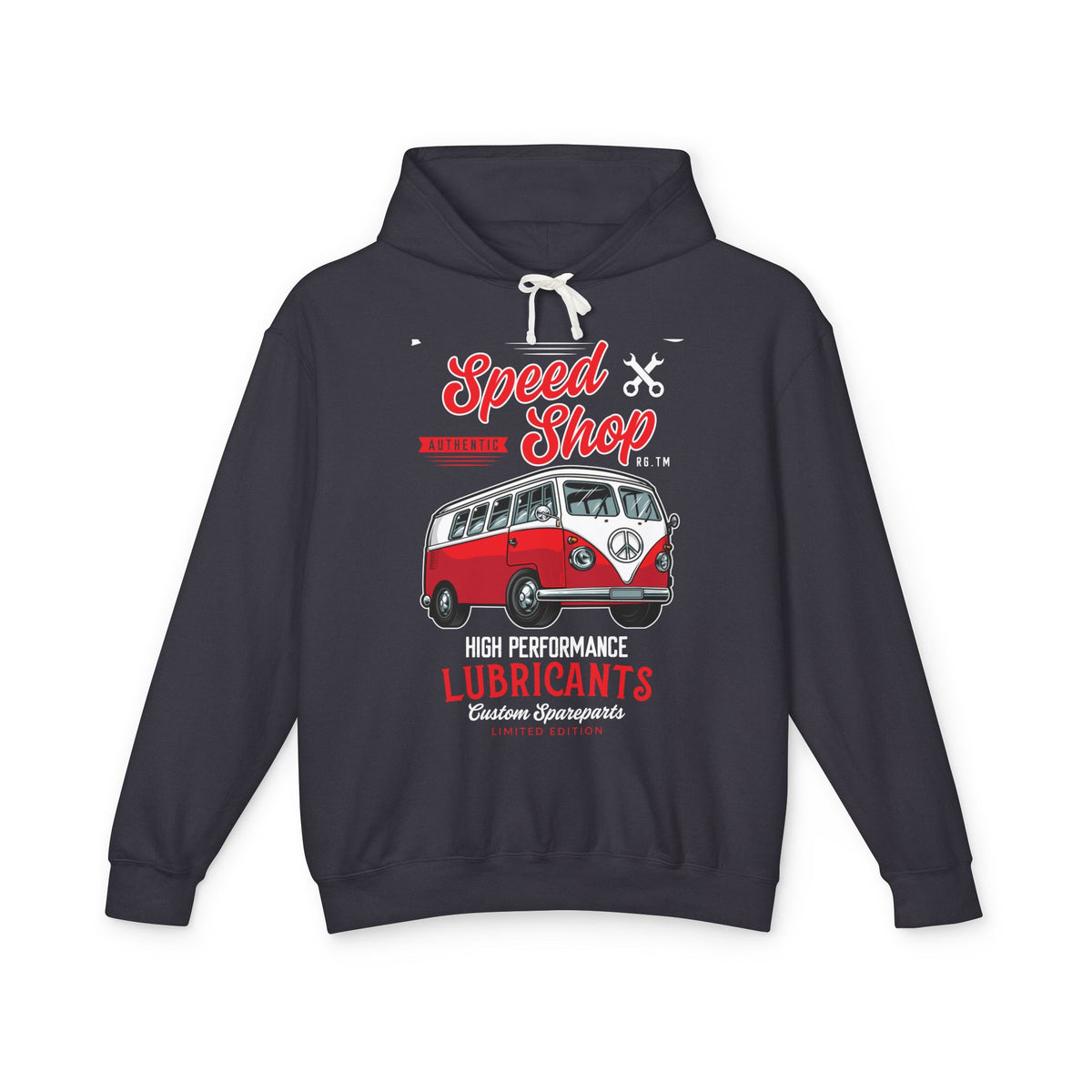 Petrolhead Speed Shop High Performance Lubricants Lightweight Hooded Sweatshirt