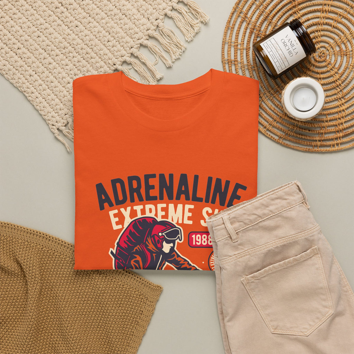 Adrenaline Extreme Ski T-Shirt