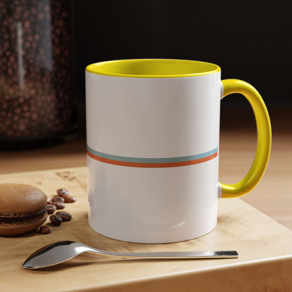 "Believe in Yourself" Accent 11oz Coffee Mug