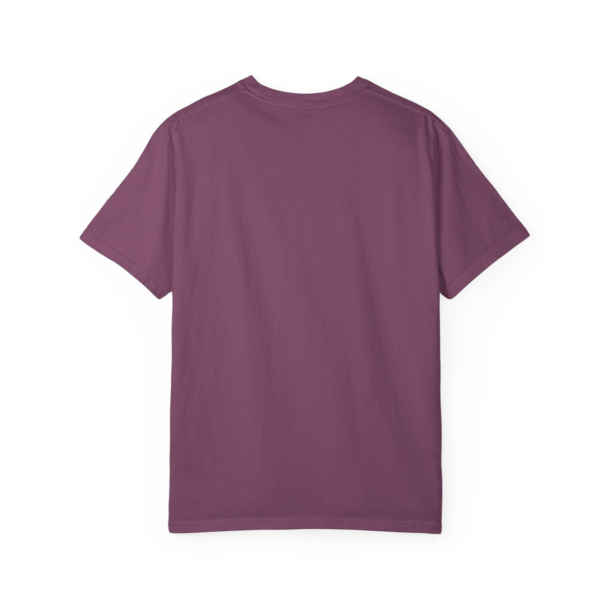 Pink Retro Flower Graphic Garment-Dyed Women's T-Shirt