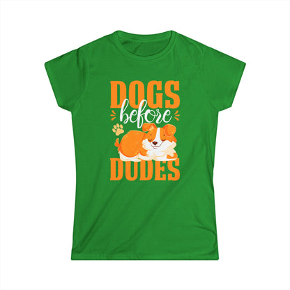 Dogs Before Dudes Women's Tee
