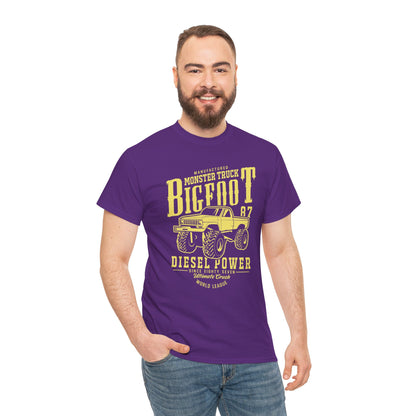 Bigfoot Monster Truck Diesel Power Men's T-Shirt