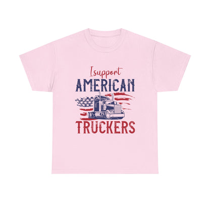 I Support American Truckers Tee