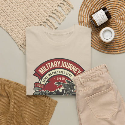 Military Journey Motorcycle Pride T-Shirt