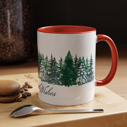 Warmest Wishes Holiday 11oz Mug