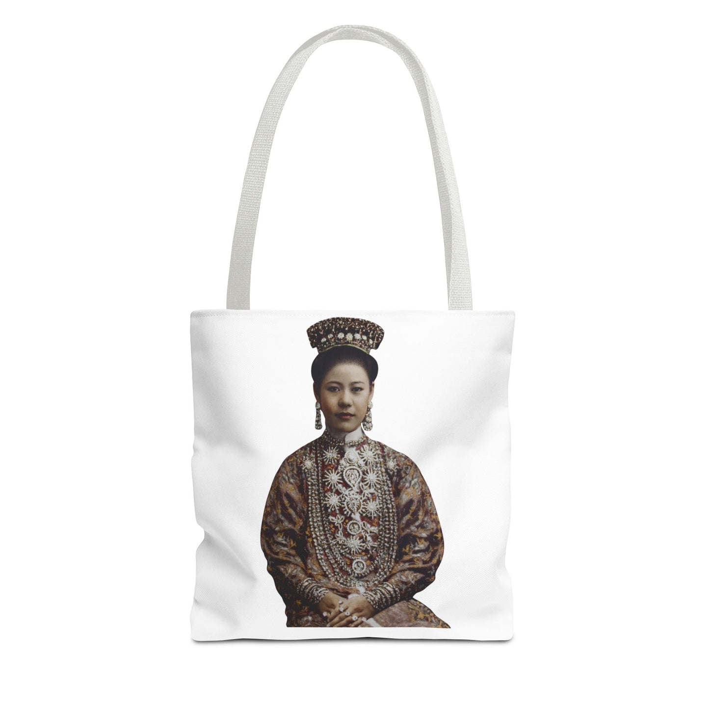 Vintage Peranakan Chinese Empress Portrait Tote Bag