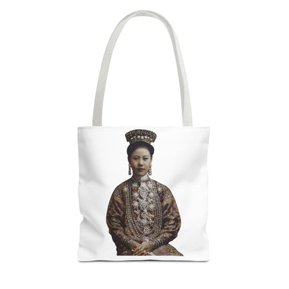 Vintage Peranakan Chinese Empress Portrait Tote Bag