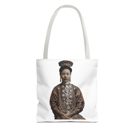 Vintage Peranakan Chinese Empress Portrait Tote Bag