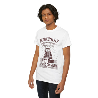 Brooklyn NY Hot Rod Truck Drivers T-Shirt