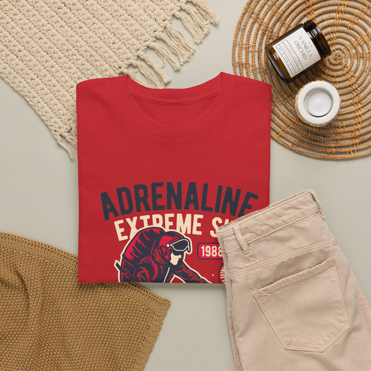 Adrenaline Extreme Ski T-Shirt