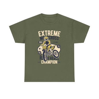 Extreme Motocross Retro Racing Champion T-Shirt