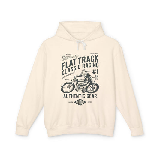 Flat Track Classic Racing Lightweight Hooded Sweatshirt