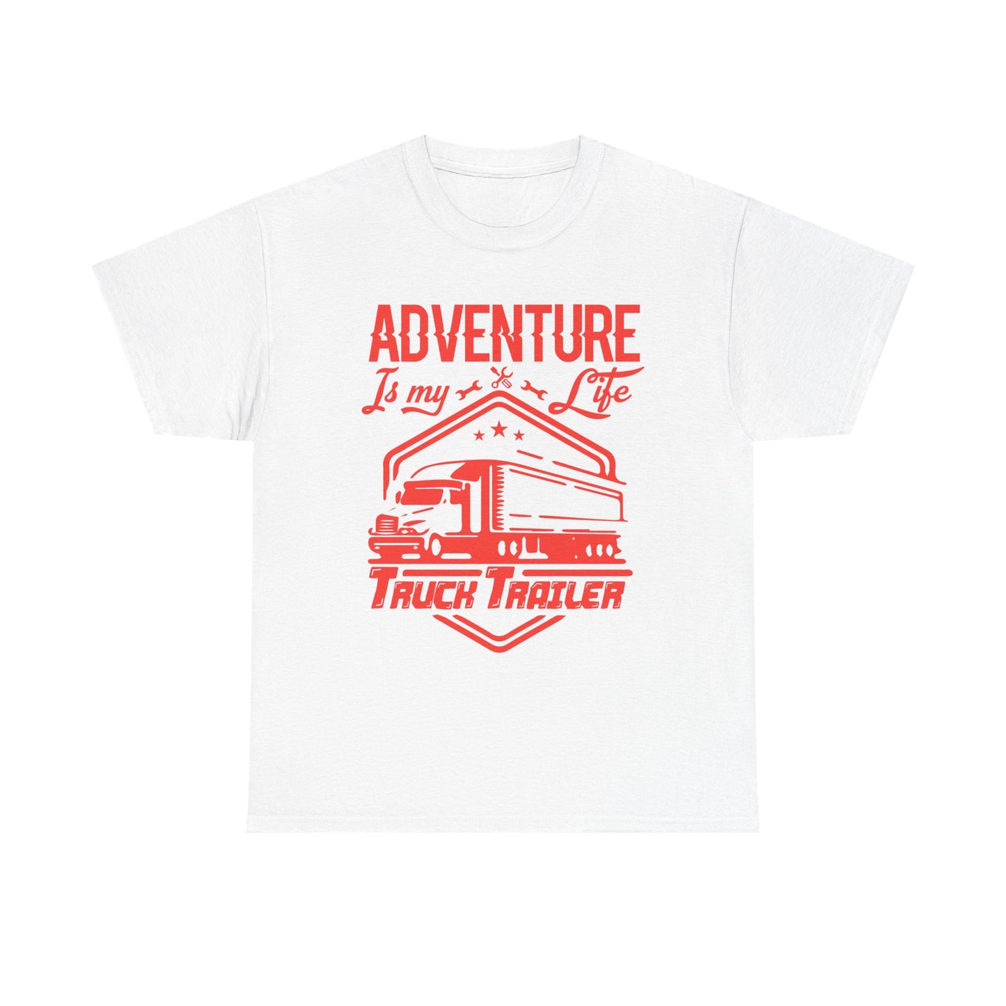 Adventure Is My Life Truck Trailer T-Shirt