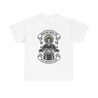 Indian Chief Motorcycle Club Native American T-Shirt