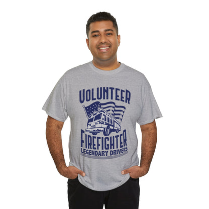 Volunteer Firefighter Truck T-Shirt