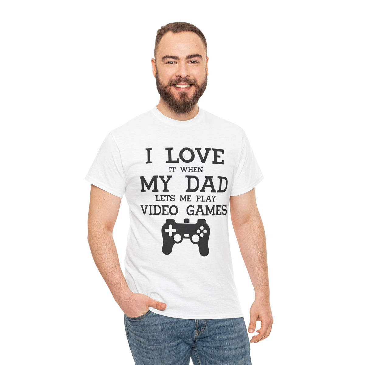 "I Love It When My Wife Lets Me Play Video Games" T-Shirt