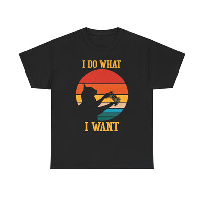 I Do What I Want Cat T-Shirt