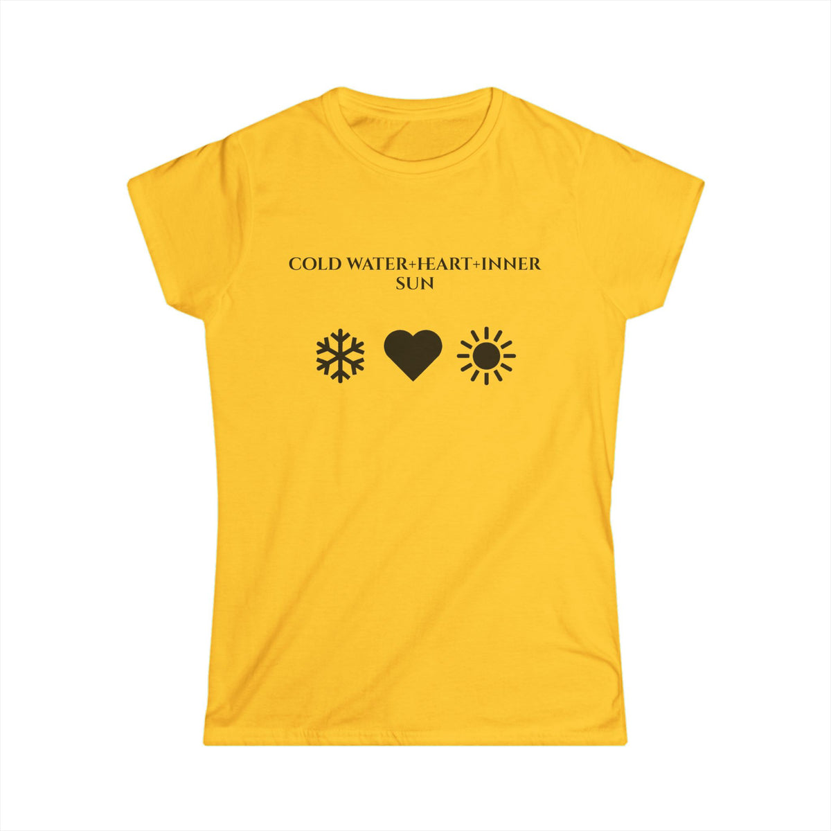 Universal Cold World Heart Inner Sun Women's T-Shirt