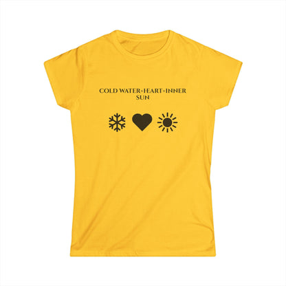 Universal Cold World Heart Inner Sun Women's T-Shirt