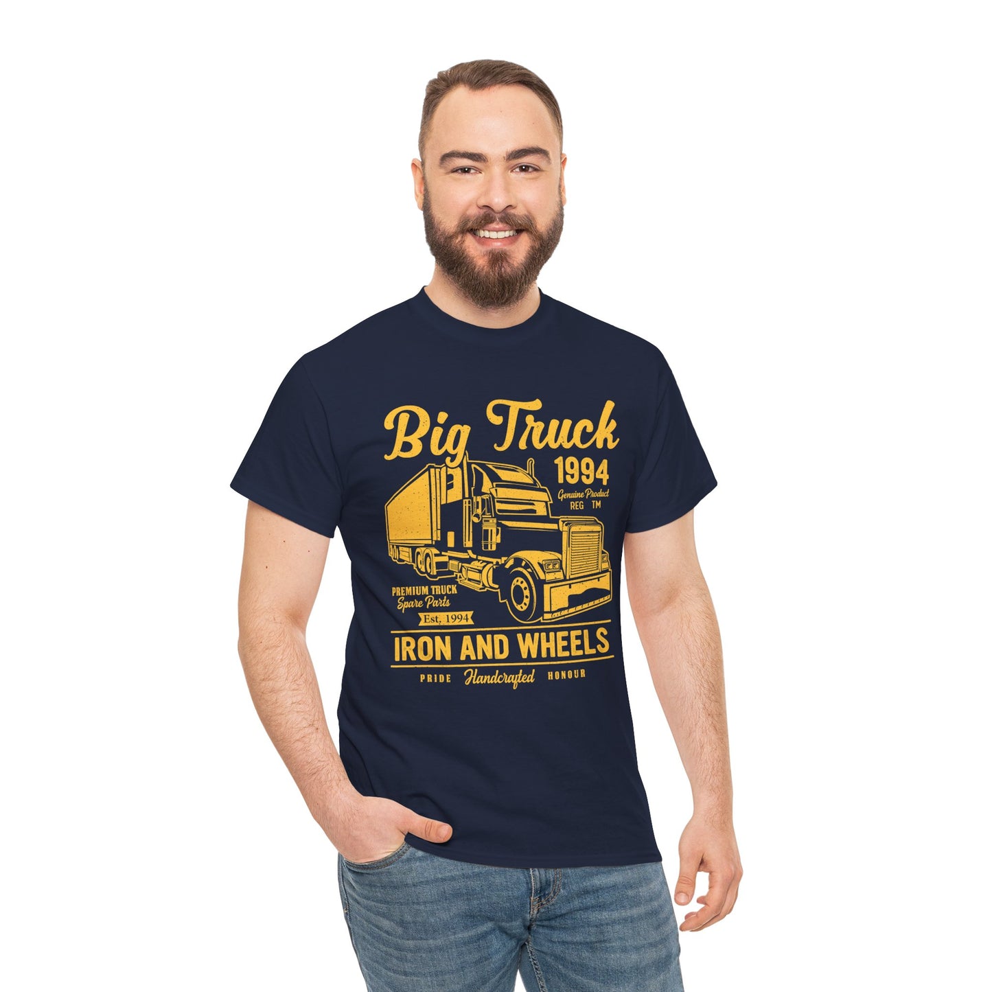 Big Truck 1994 Iron And Wheels Men's T-Shirt