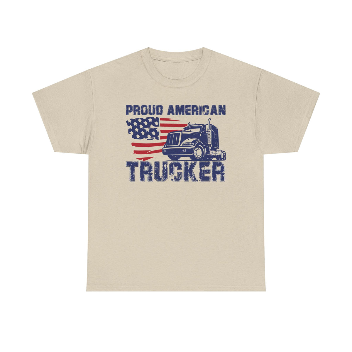 Proud American Trucker T-Shirt