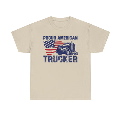 Proud American Trucker T-Shirt