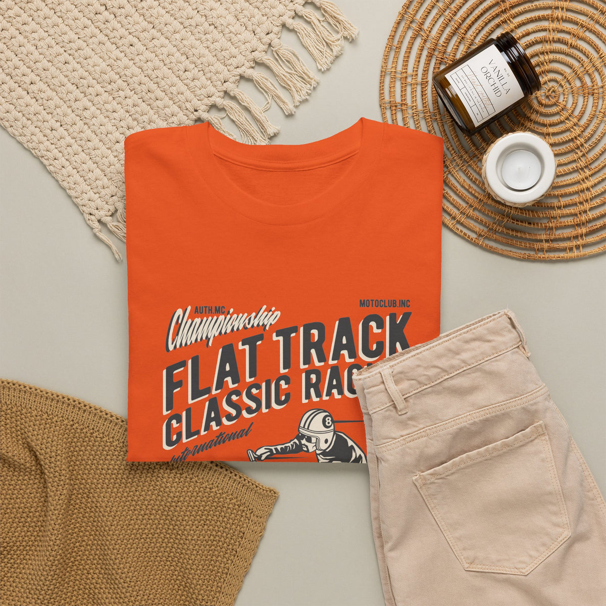 Flat Track Classic Racing T-Shirt