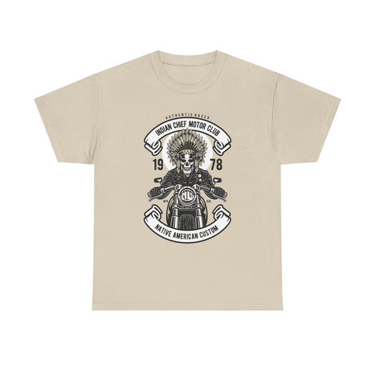Indian Chief Motorcycle Club Native American T-Shirt