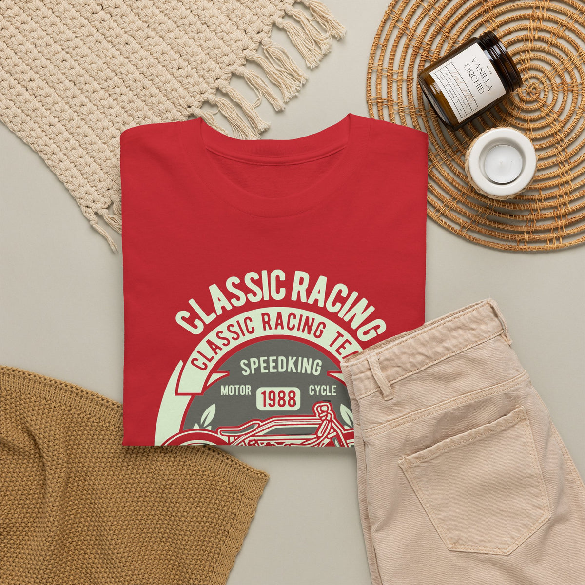 Classic Racing Motorcycle T-Shirt