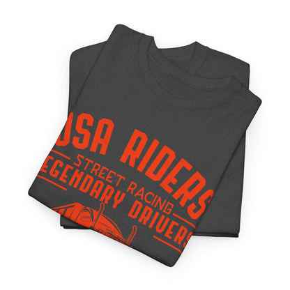USA Riders Detroit Heavy Truck T-Shirt