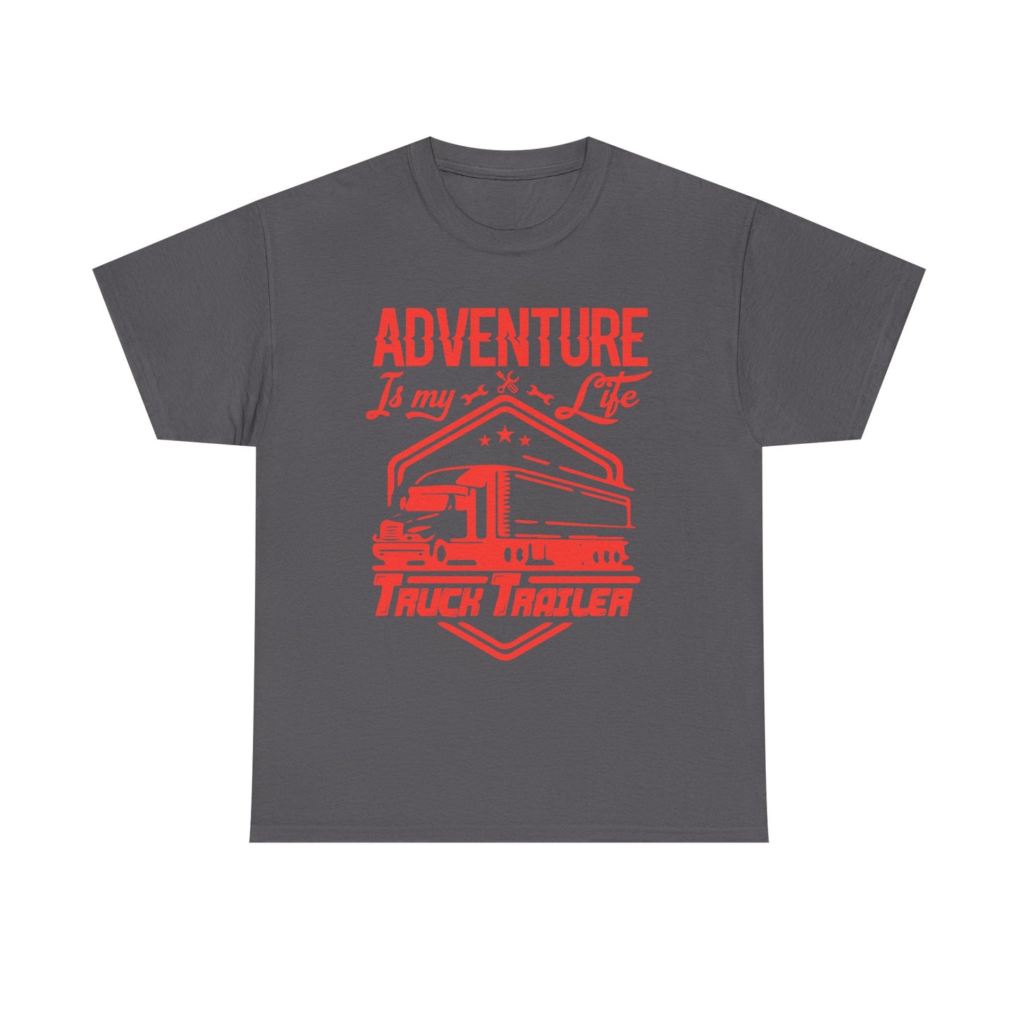 Adventure Is My Life Truck Trailer T-Shirt