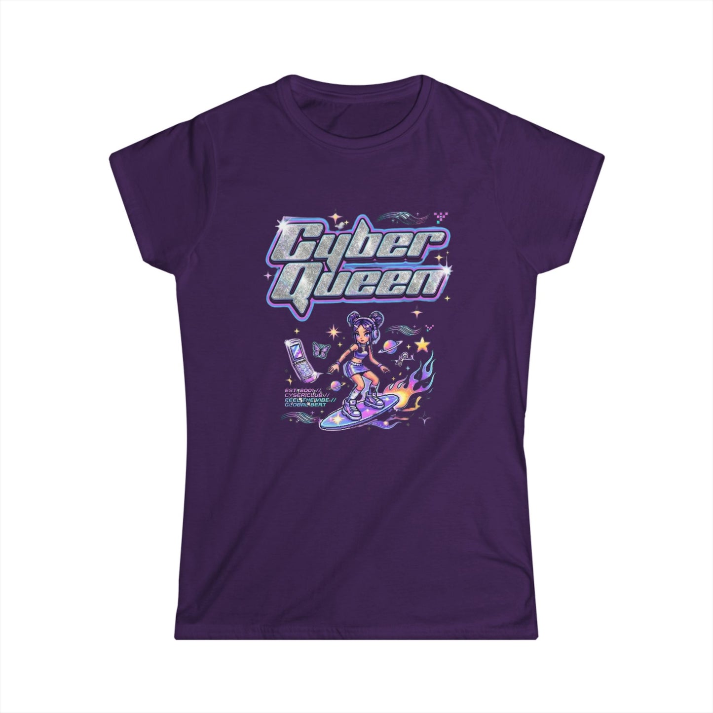 Cyber Queen Graphic Women's Tee